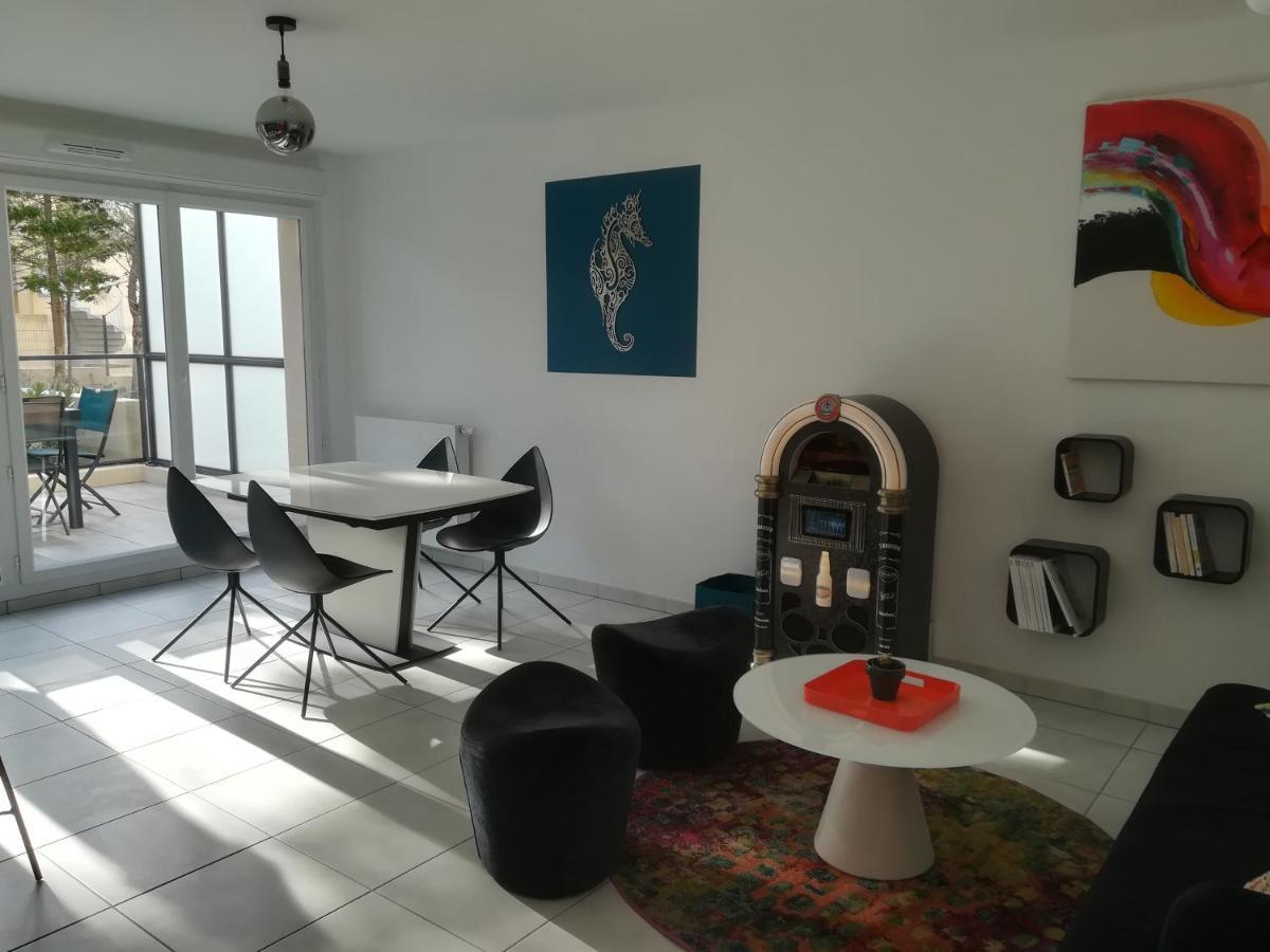 Bel Appartement Avec Terrasse - Plage De Carro A Pied Martigues Exteriör bild